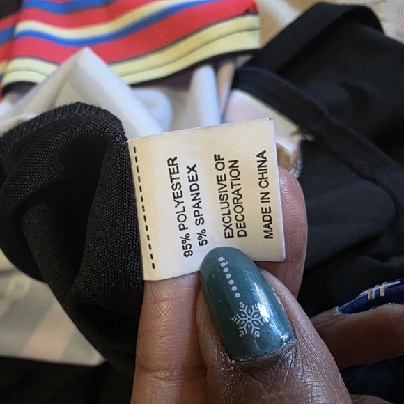 Colorful XL Geometric Print Dress - Picture 5 of 7